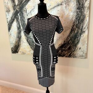 Felicity & Coco Monochrome Geometric Knit